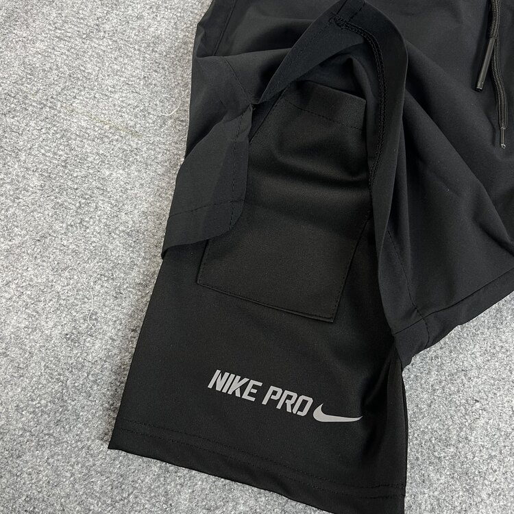 Nike Pro Taytlı Spor Şortu Siyah 8328