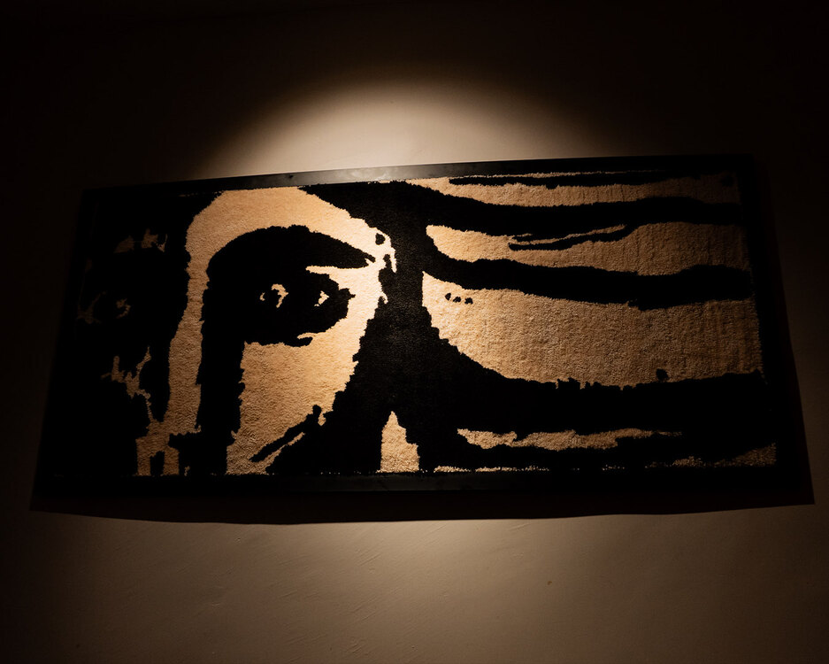 Tufted Rug - Artwork of Abed Abdi