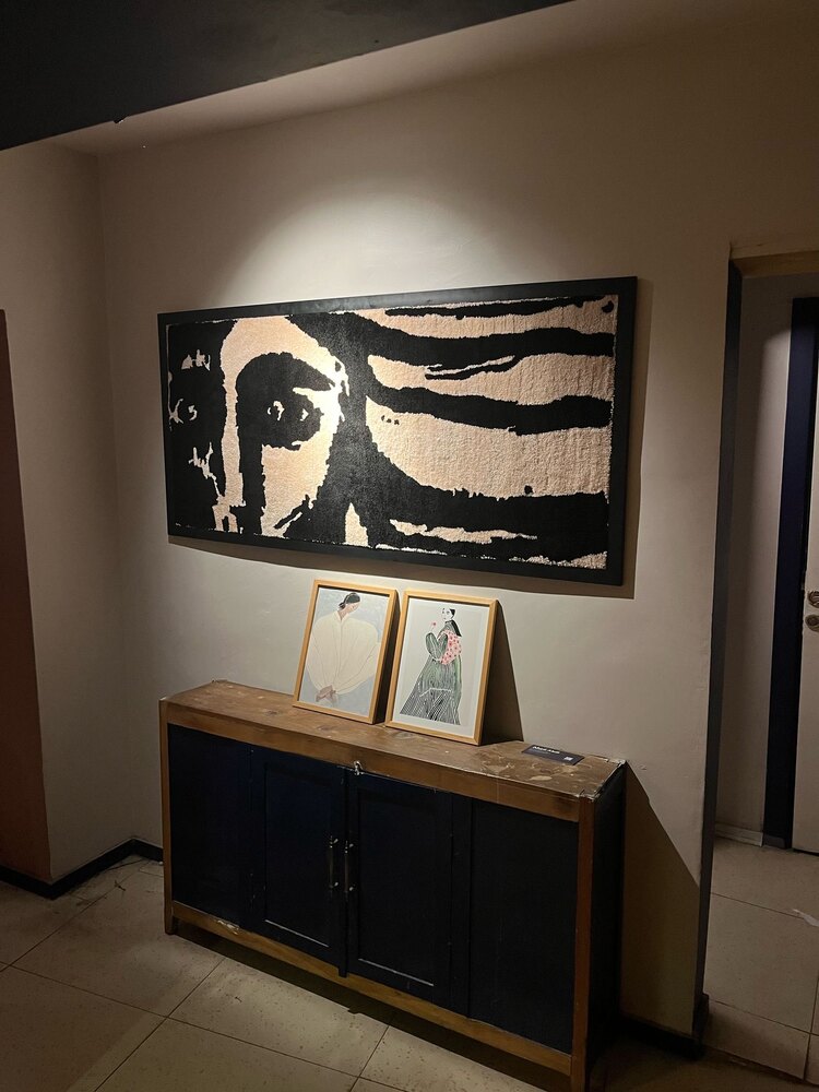 Tufted Rug - Artwork of Abed Abdi
