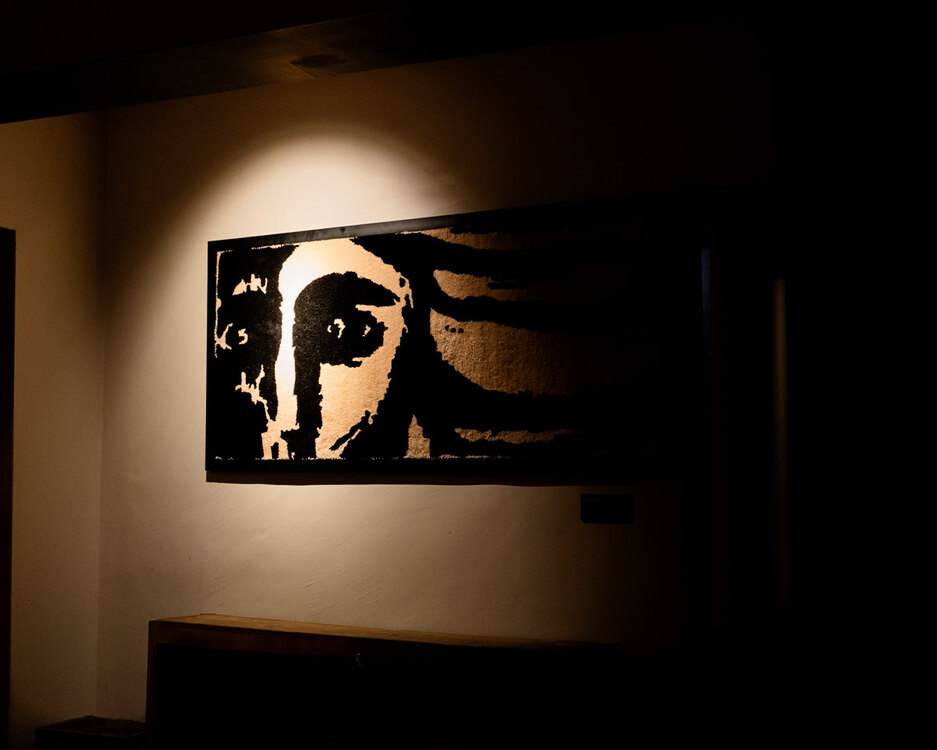 Tufted Rug - Artwork of Abed Abdi