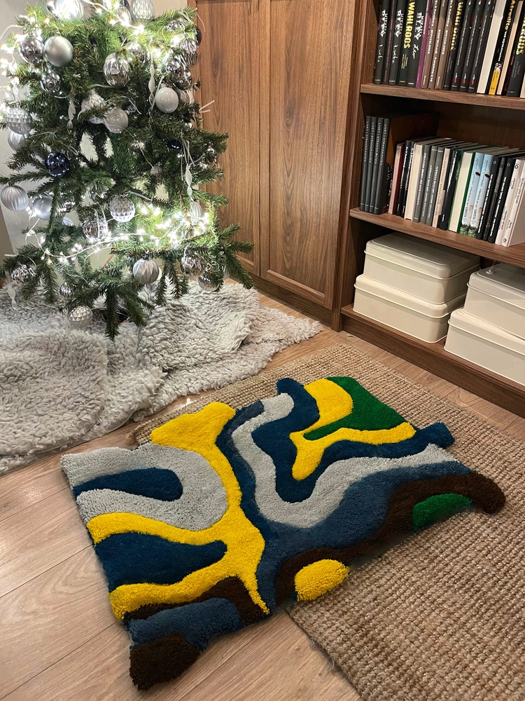 Waves Custom Rug