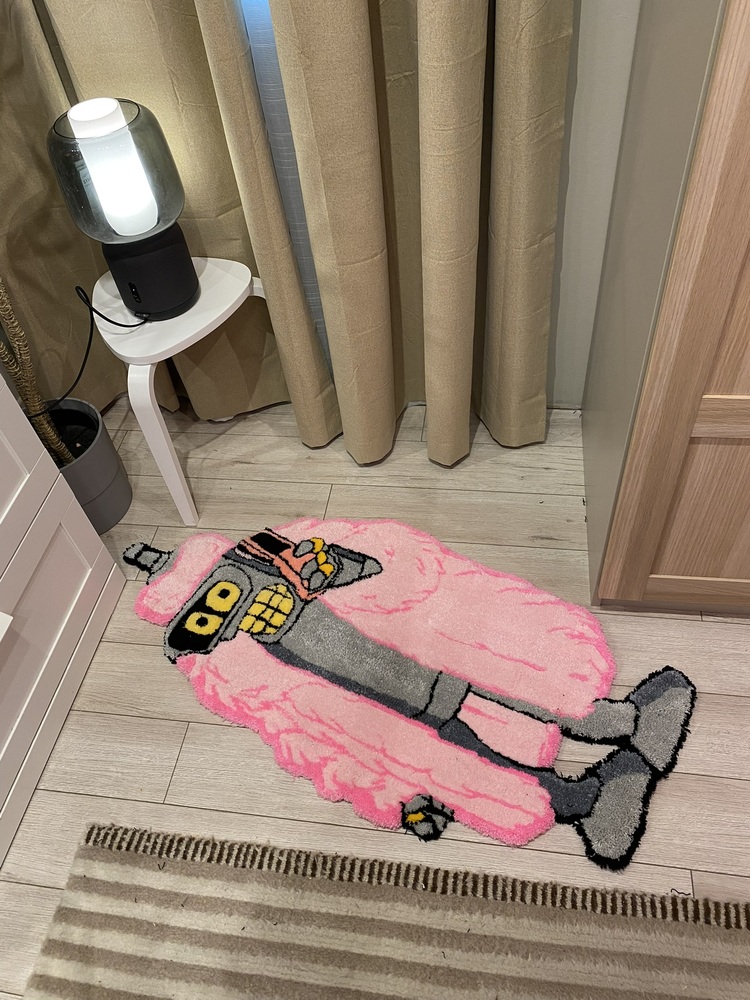 Futurama Bender Custom Rug
