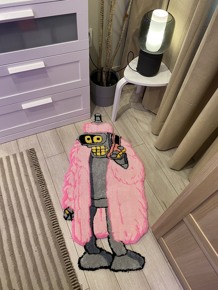 Futurama Bender Custom Rug