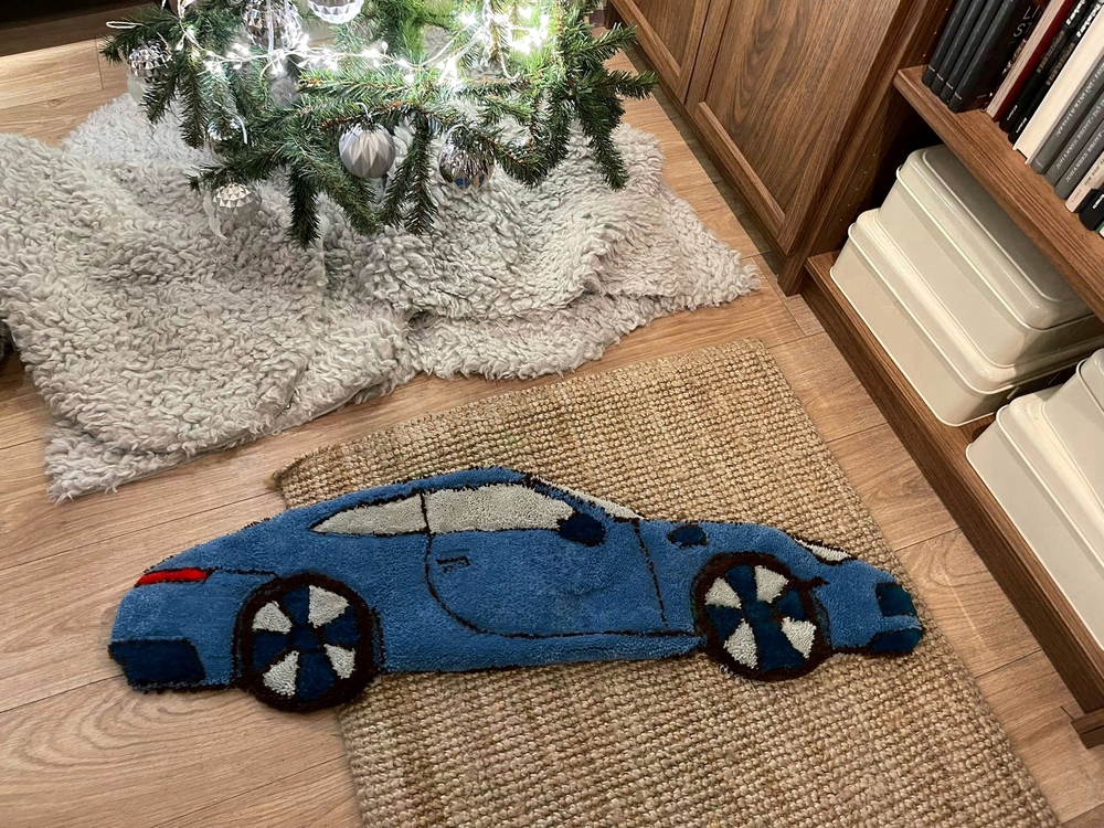Porsche Custom Rug