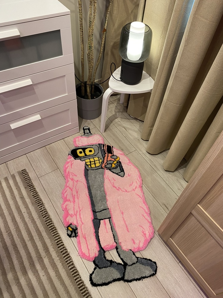 Futurama Bender Custom Rug