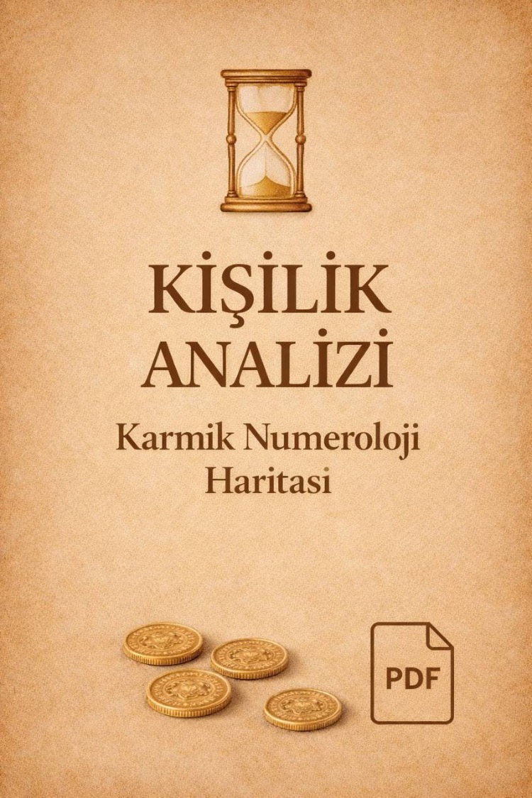 1. KİŞİLİK ANALİZİ. Karmik Numeroloji Haritası 