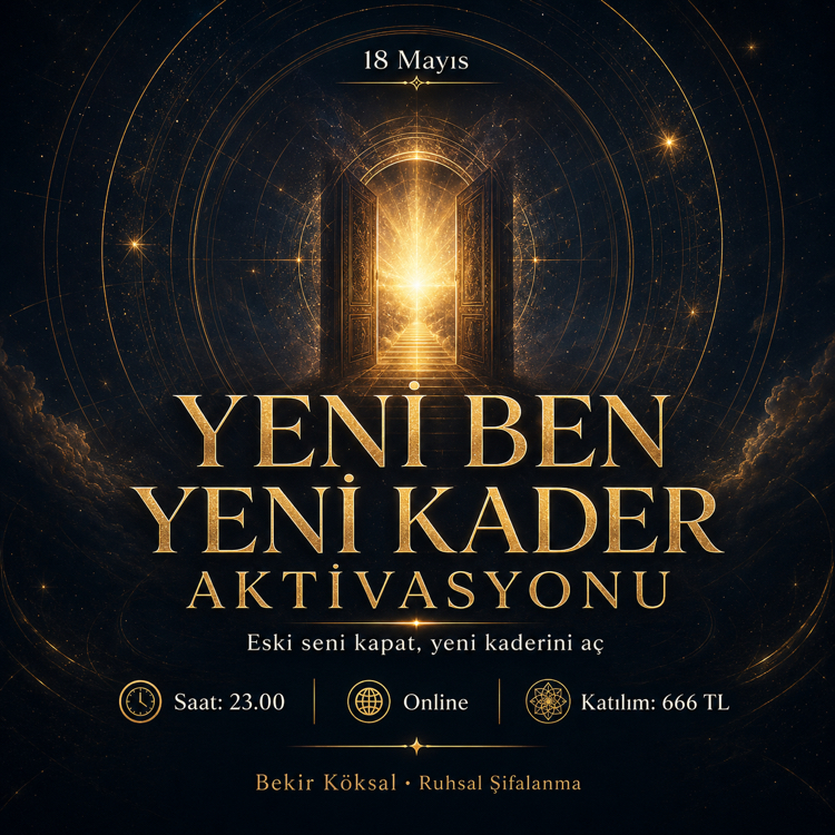 Yeni Ben Yeni Kader Aktivasyonu | 18 Mayıs Online Enerji Çalışması