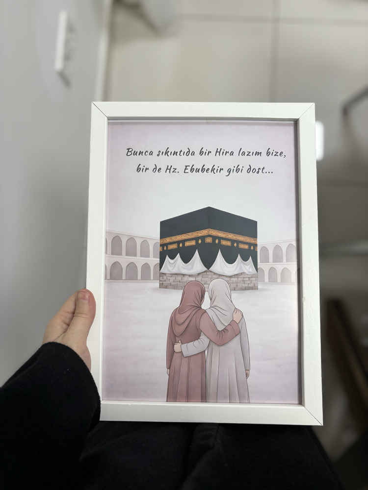 Arkadaş İçin İslami Tablo