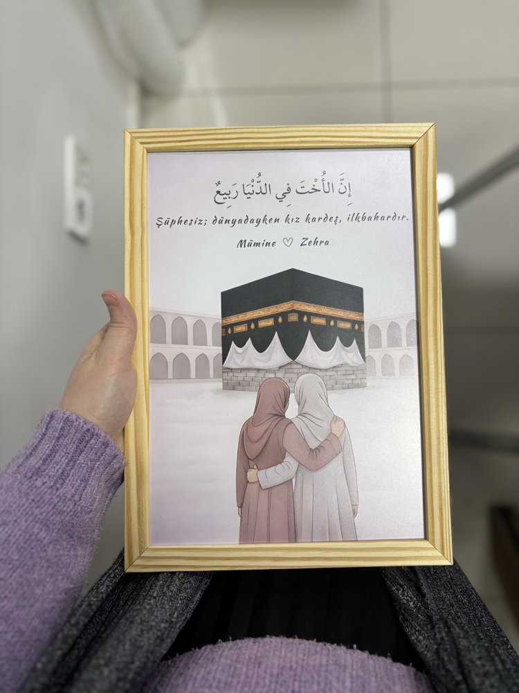Arkadaş İçin İslami Tablo