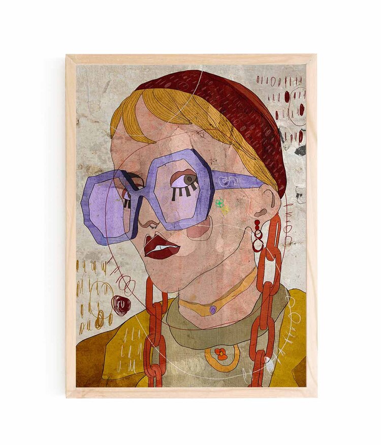 Pera Fine Art Dijital Baskıı İllüstrasyon