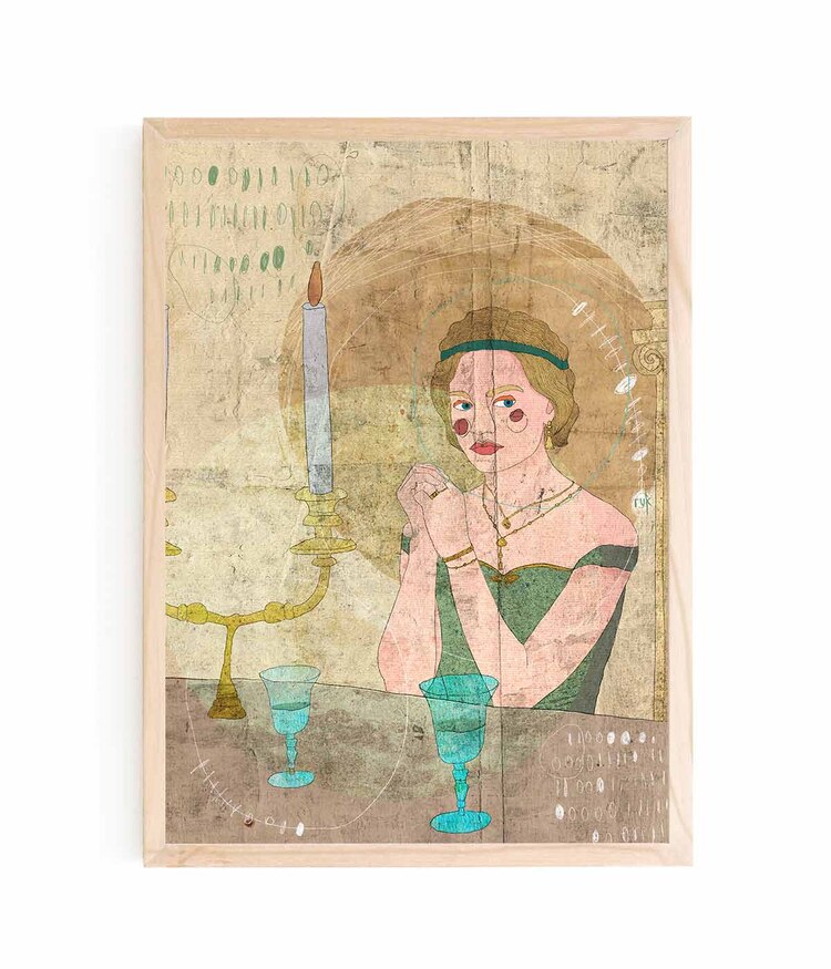 Lıly Fine Art Dijital Baskı İllüstrasyon