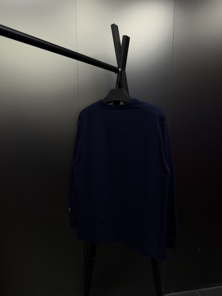 Champion ‘LOGO’ Oversize Uzun Kollu T-Shirt Lacivert CHP-817