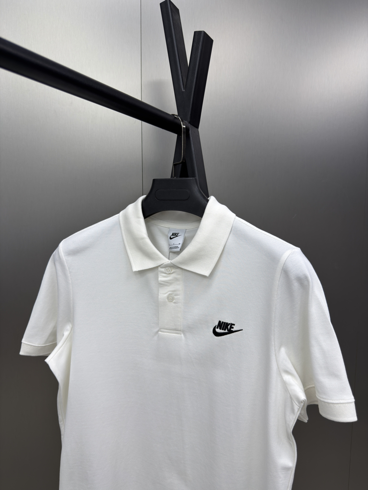 Nike Sportswear Club Polo T-Shirt Beyaz NK-8000