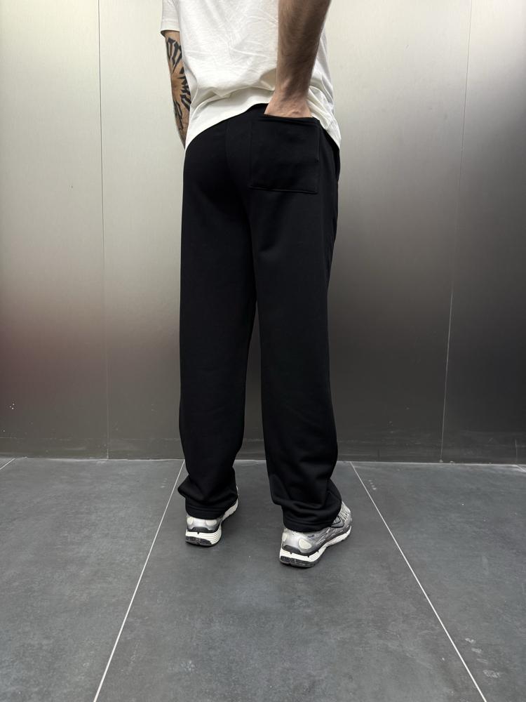 Champion ‘LOGO’ Bol Paça Jogger Siyah CHP-699