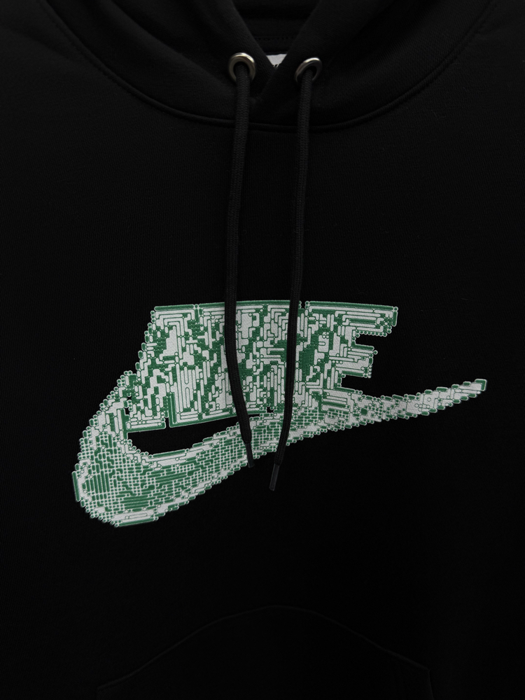 Nike ‘Swoosh’ Hoodie Siyah NK-215