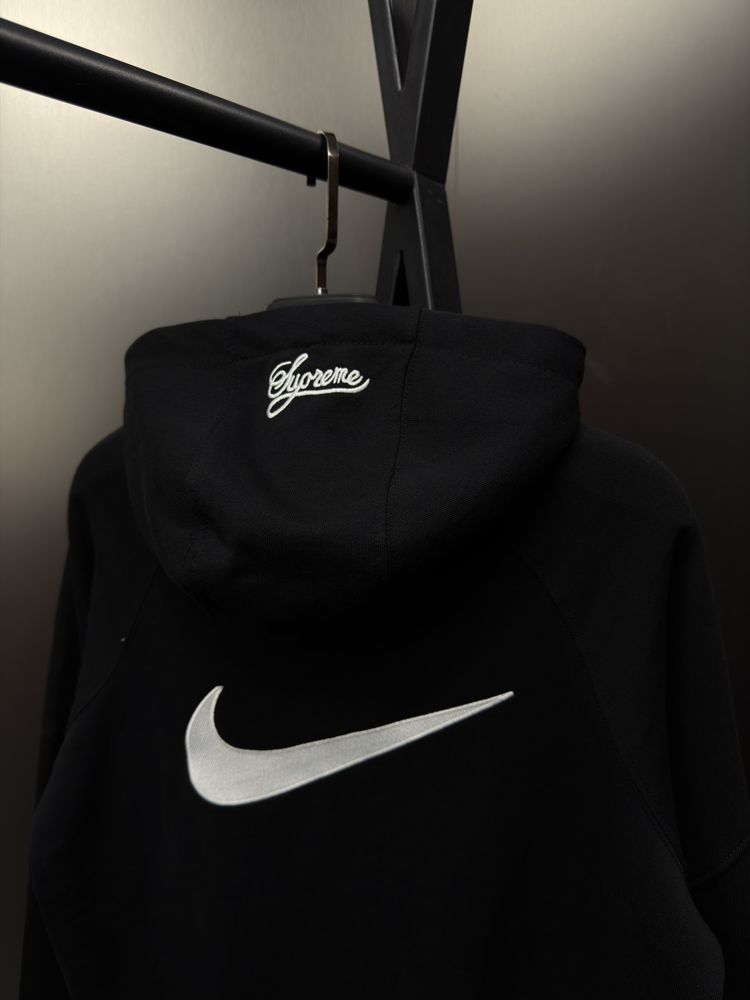 NIKExSUPREME Premium Jacket Siyah NK-8121