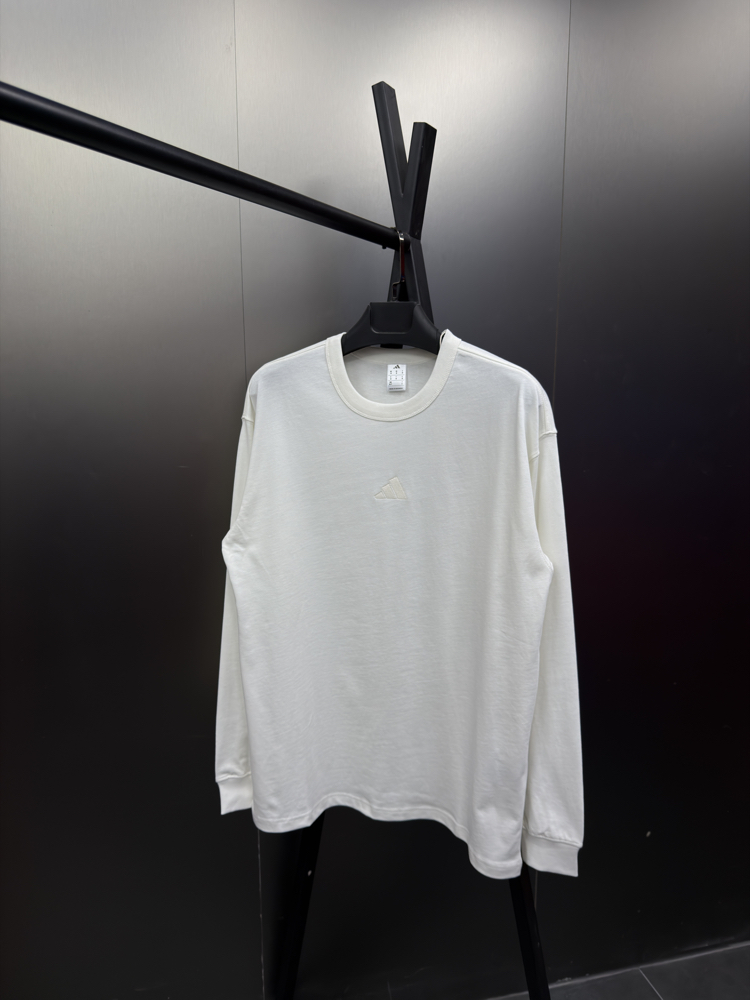 Adidas ‘LOGO’ Oversize Uzun Kollu T-Shirt Beyaz ADS-821