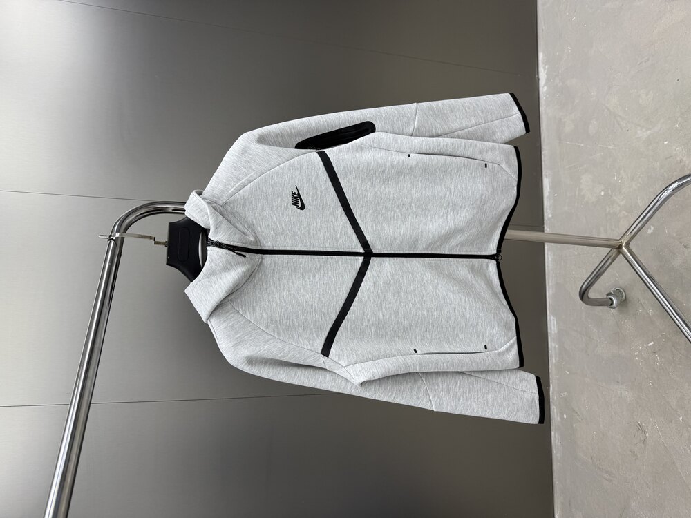 Nike Tech Fleece Premium Jacket Gri Melanj N-115