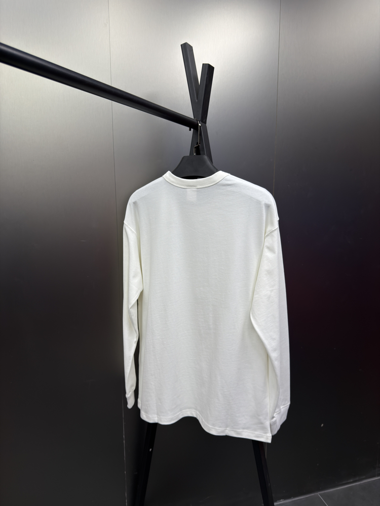 Adidas ‘LOGO’ Oversize Uzun Kollu T-Shirt Beyaz ADS-821