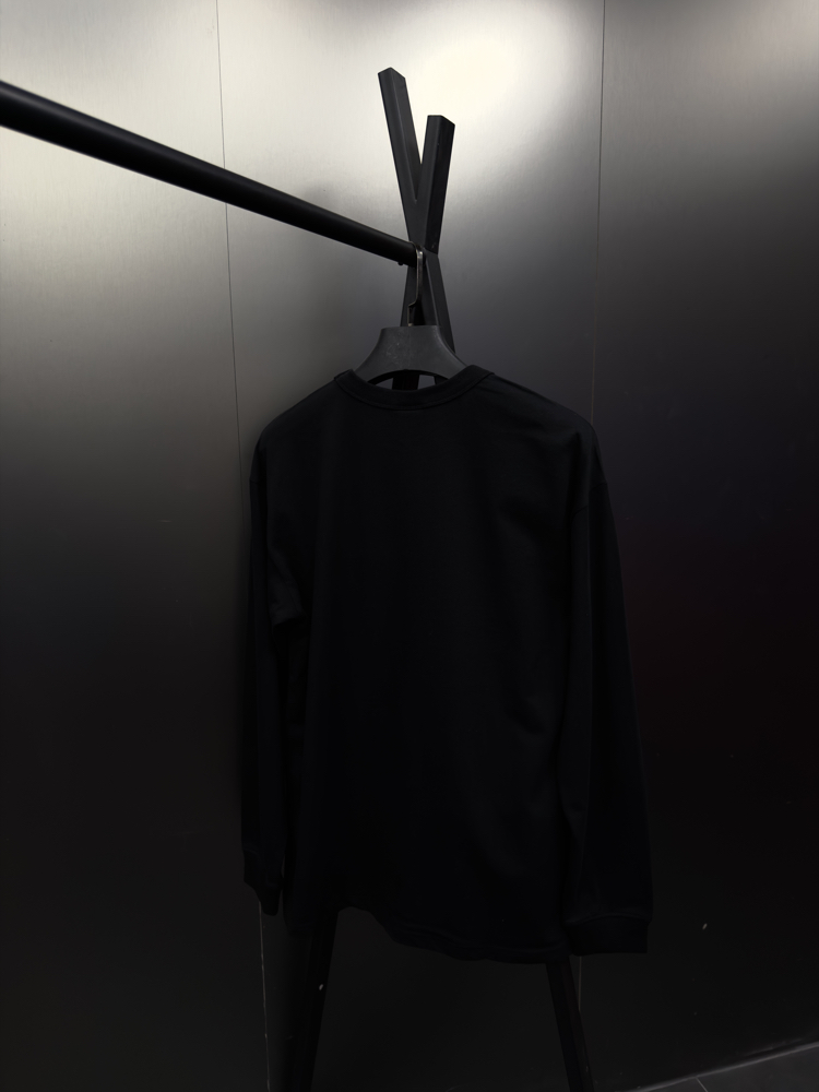 Jordan ‘GRAPHIC’ Oversize Uzun Kollu T-Shirt Siyah JD-819