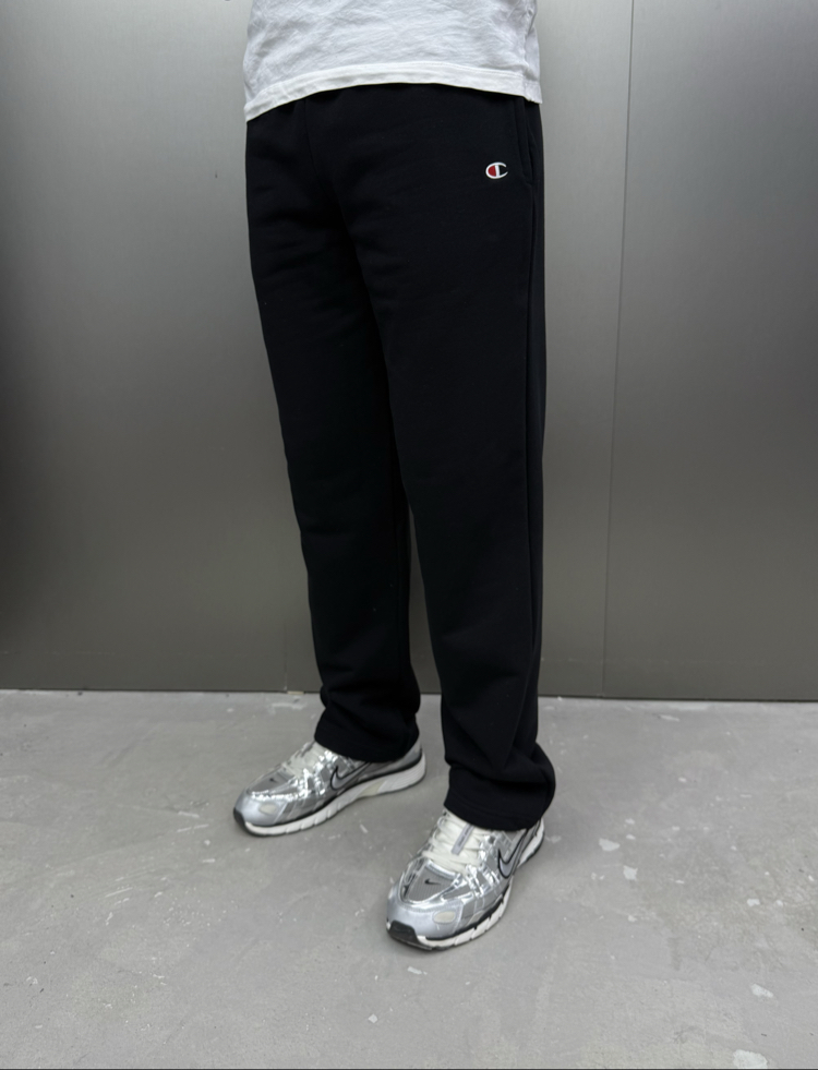 Champion ‘LOGO’ Bol Paça Jogger Siyah CHP-691