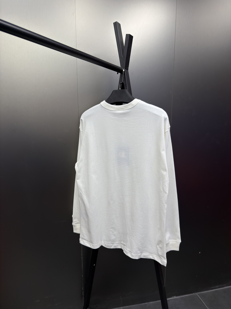 Champion ‘LOGO’ Oversize Uzun Kollu T-Shirt Beyaz CHP-817