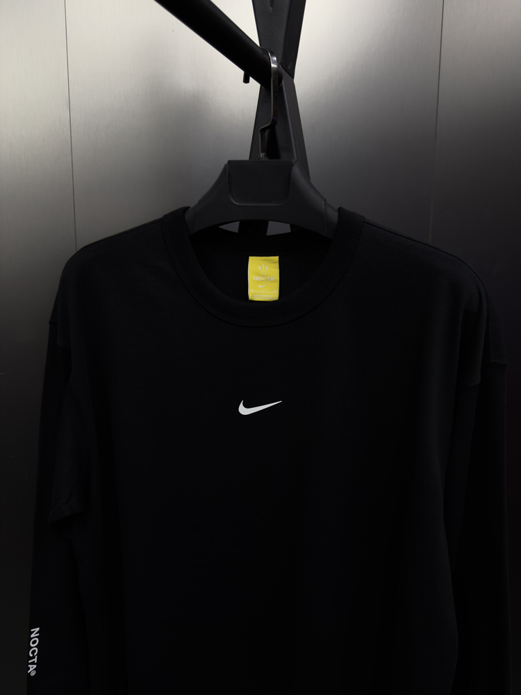 Nike ‘NOCTA’ Oversize Uzun Kollu T-Shirt Siyah NK-820