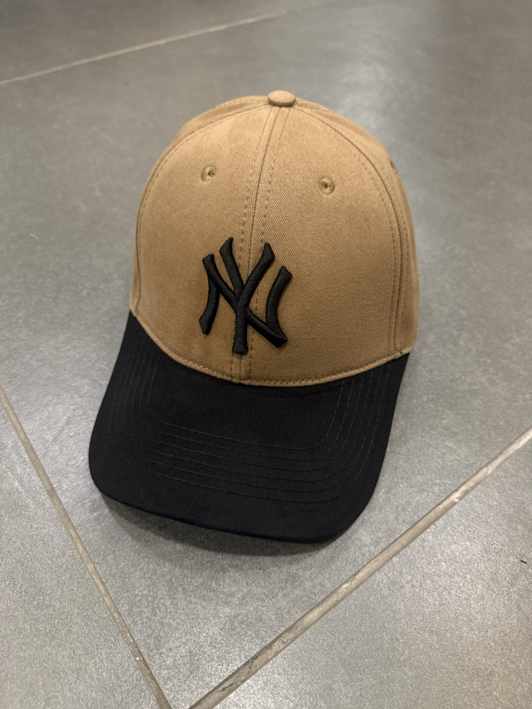 NY LOGO ŞAPKA KAHVE/SİYAH