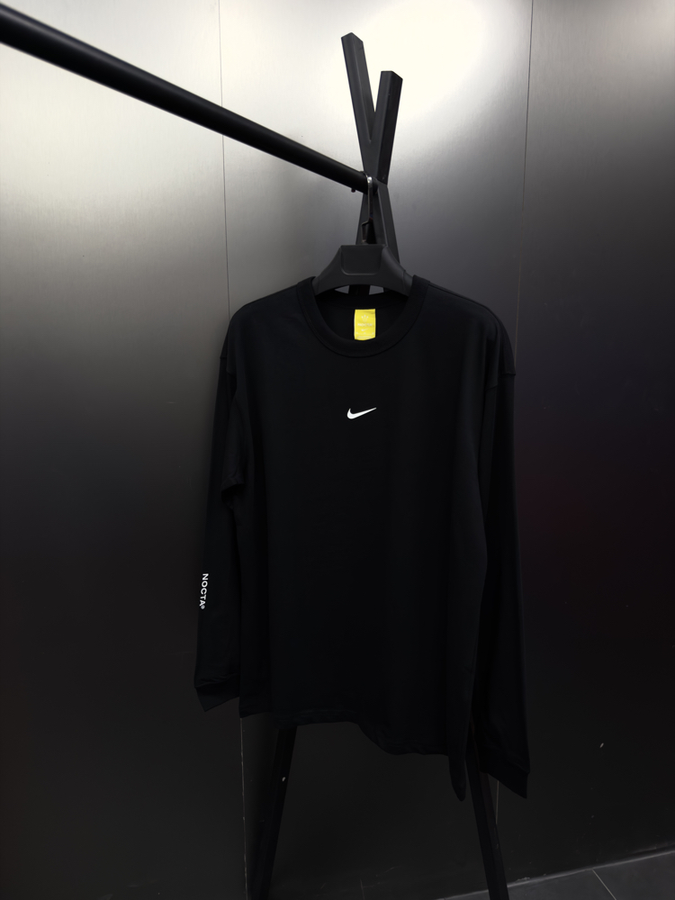 Nike ‘NOCTA’ Oversize Uzun Kollu T-Shirt Siyah NK-820