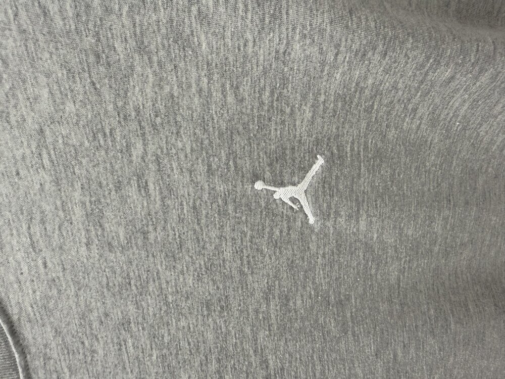 Air Jordan ‘LOGO’ T-Shirt Gri Melanj J-1011
