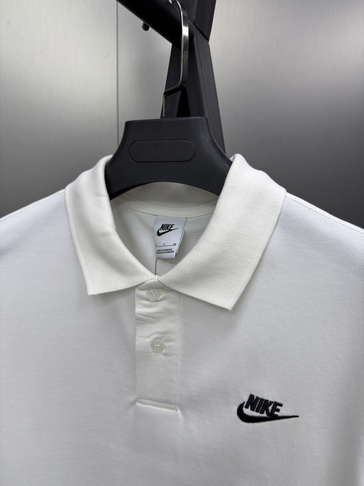 Nike Sportswear Club Polo T-Shirt Beyaz NK-8000