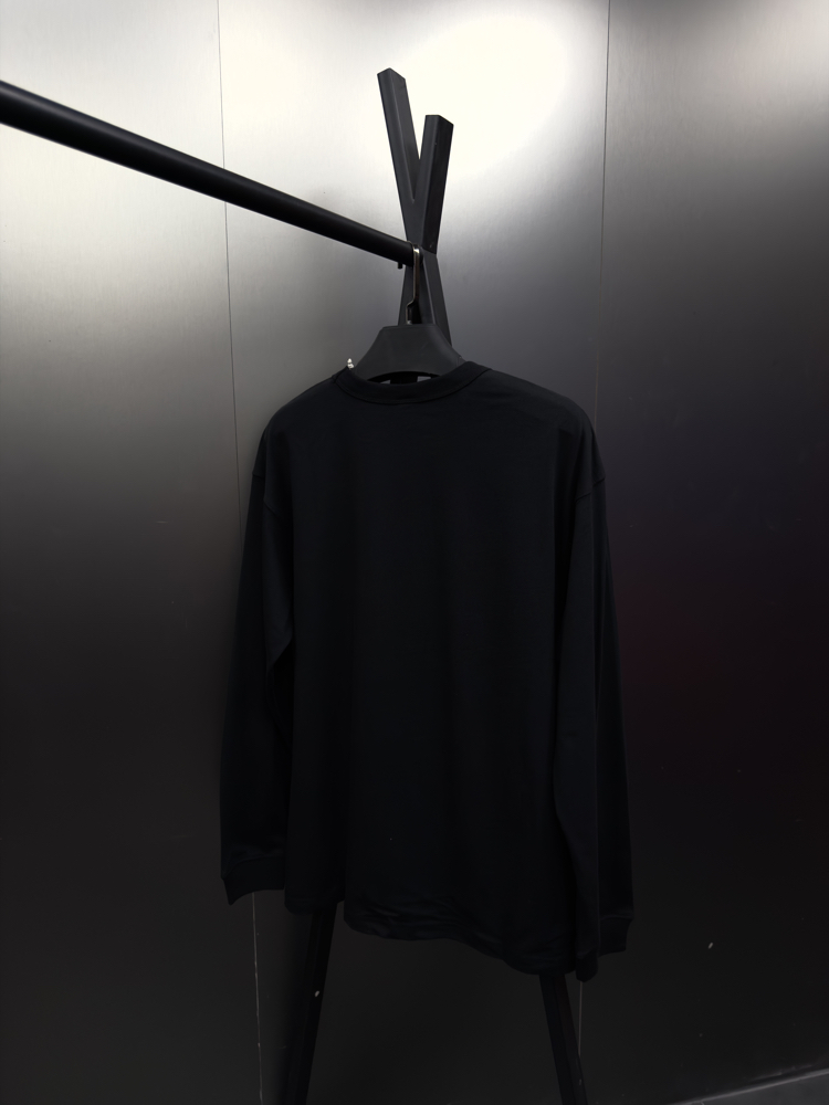 Adidas ‘LOGO’ Oversize Uzun Kollu T-Shirt Siyah ADS-822