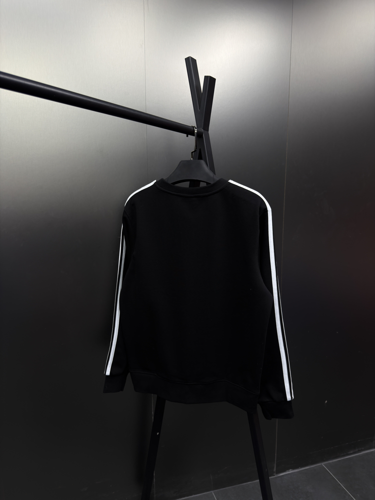 Adidas 3-Stripes Sweatshirt Siyah ADS-114