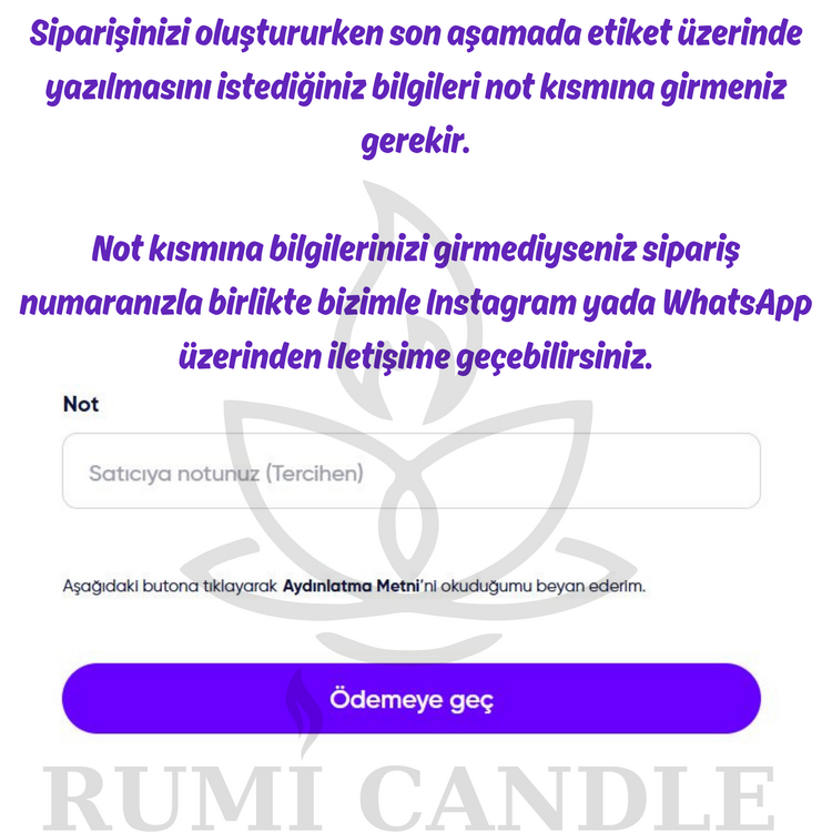 10 Adet - Kişiselleştirilebilir Lotus Mum - LOT103