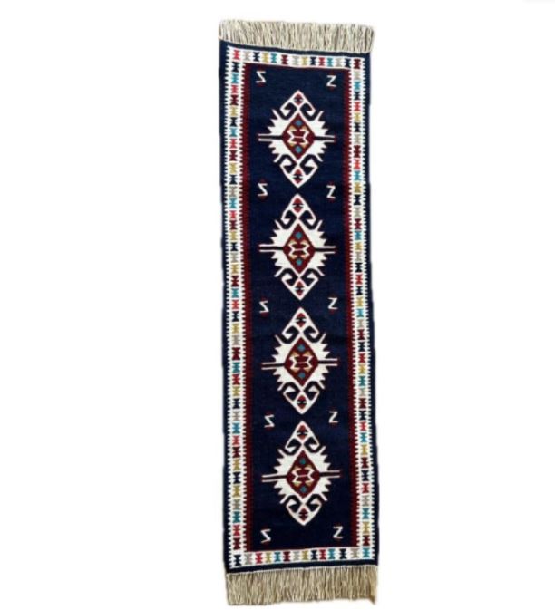 Gülsarya Desenli El Dokuması Kilim Runner