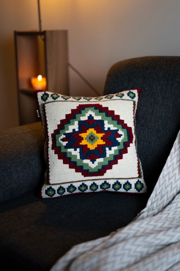 ŞÜR Derleme Kilim Yastık Kılıfı