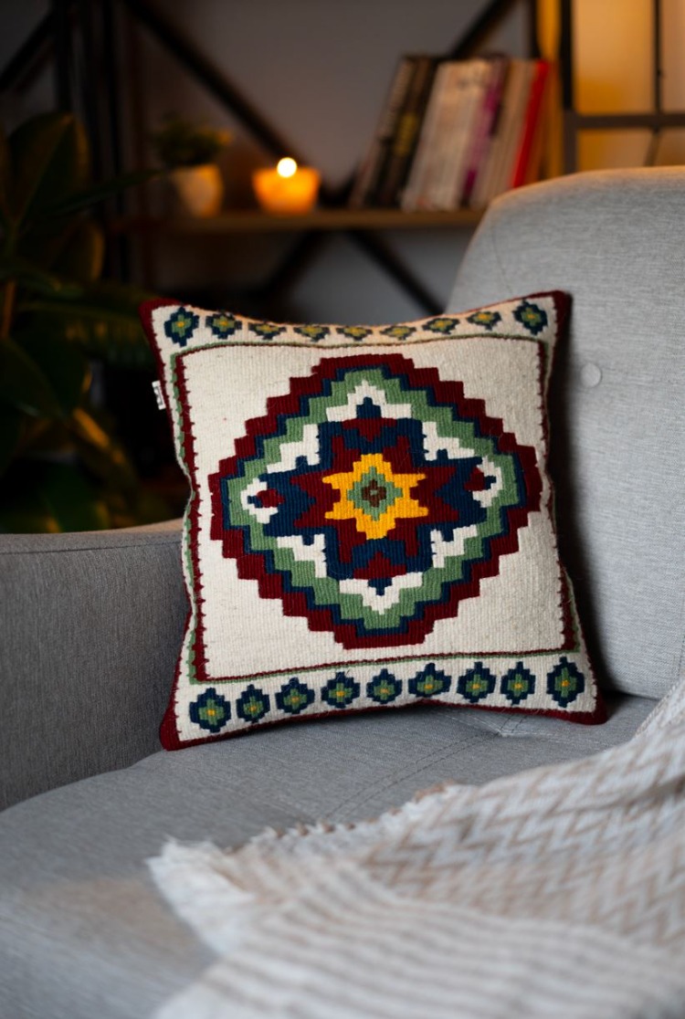 ŞÜR Derleme Kilim Yastık Kılıfı