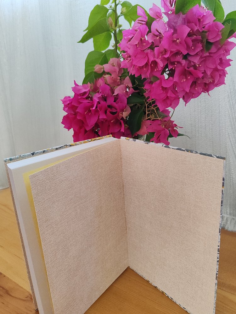 Ruruemade Neftli Ebru defter (sırtı açık) no. 6
