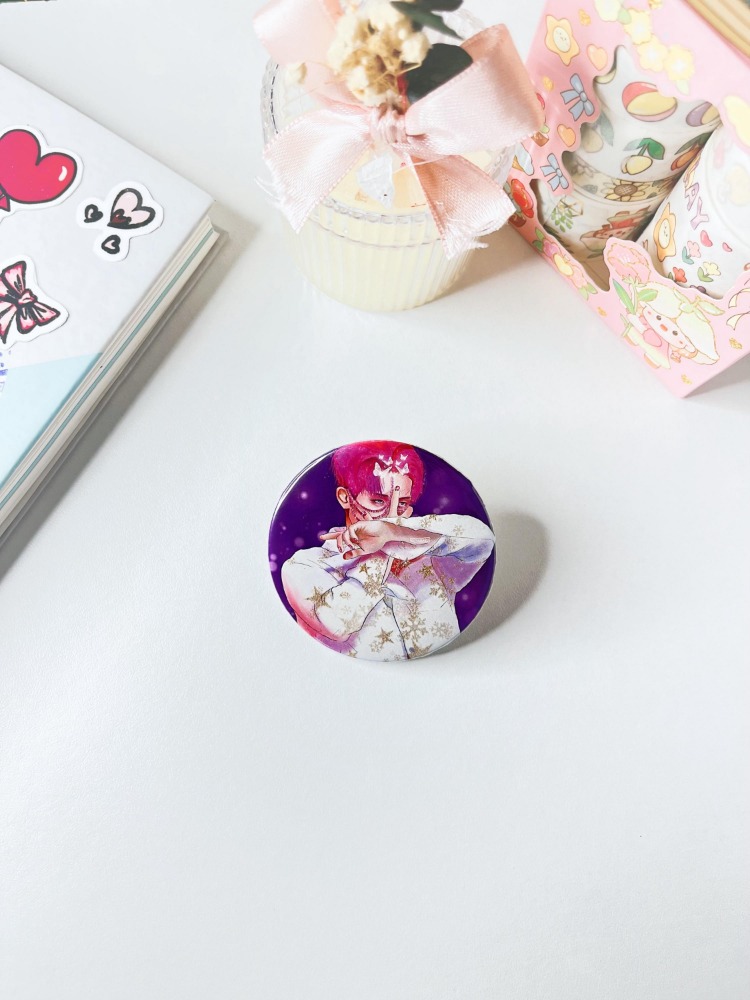 Wonho [MONSTAX] Metal Buton Rozet
