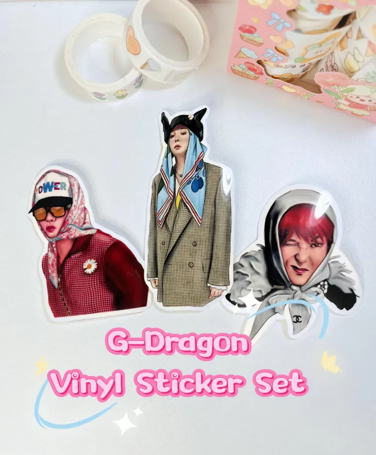 G-Dragon (BigBang) Sticker Seti