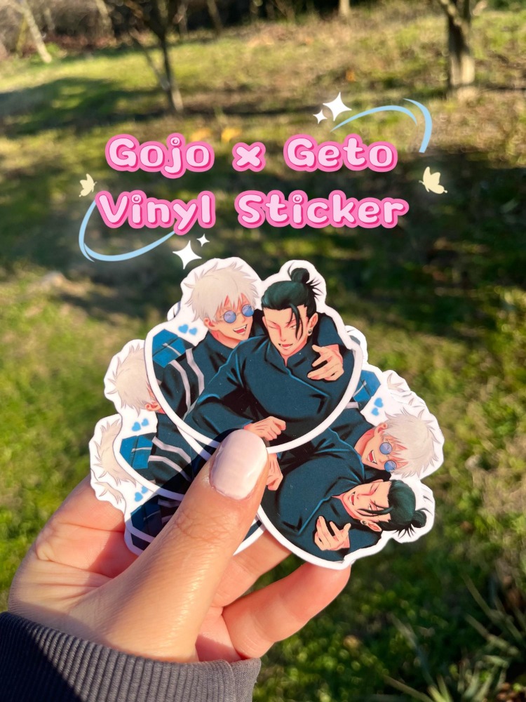 Gojo x Geto Tekli Sticker