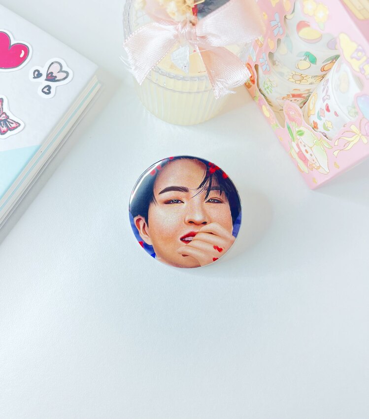 Choi Youngjae Metal Buton Rozet GOT7