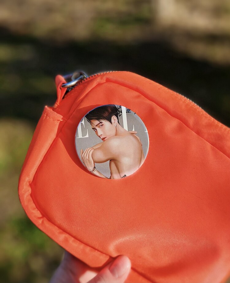 Jackson Wang Metal Buton Rozet GOT7