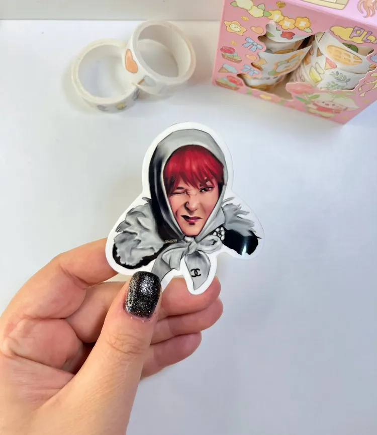 G-Dragon (BigBang) Sticker Seti