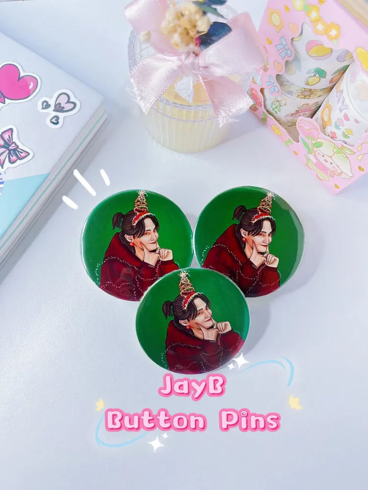 JayB Lim JaeBeom [GOT7] Metal Buton Rozet