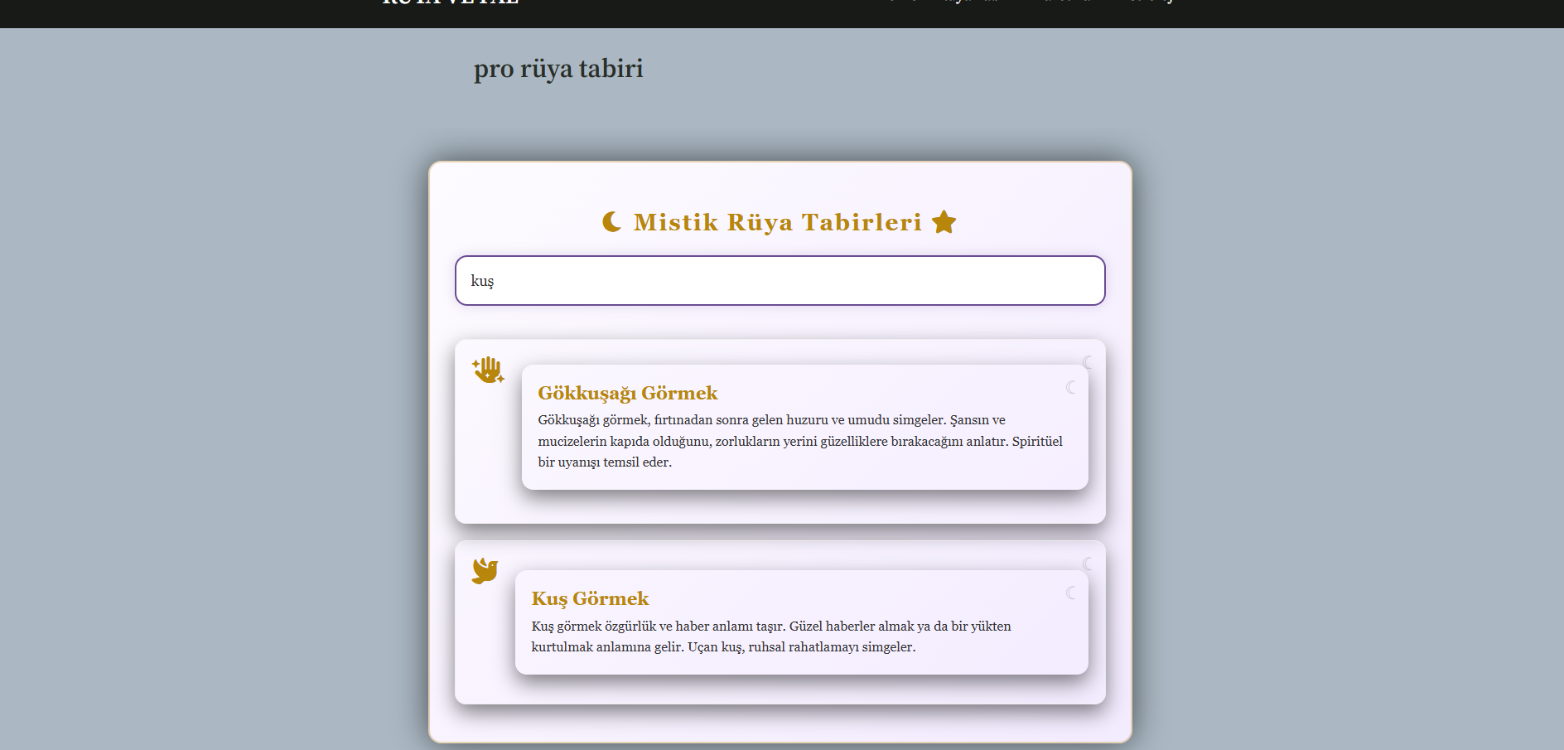 Wordpress Rüya Tabiri Plugin/Eklenti