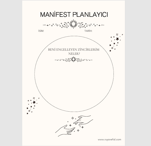 MANİFEST PLANLAYICI
