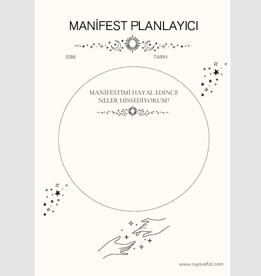 MANİFEST PLANLAYICI