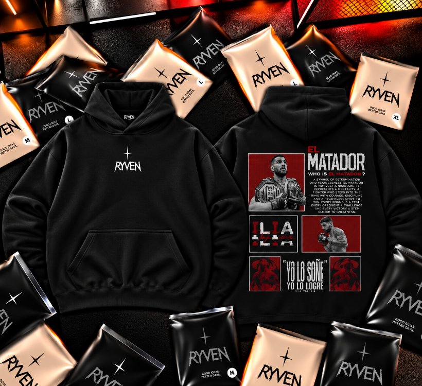 RYVEN El Matador Oversize Sweatshirt 