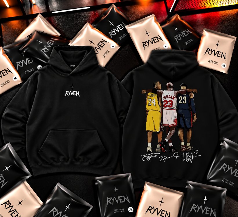 RYVEN Basket Legends Oversize Sweatshirt 